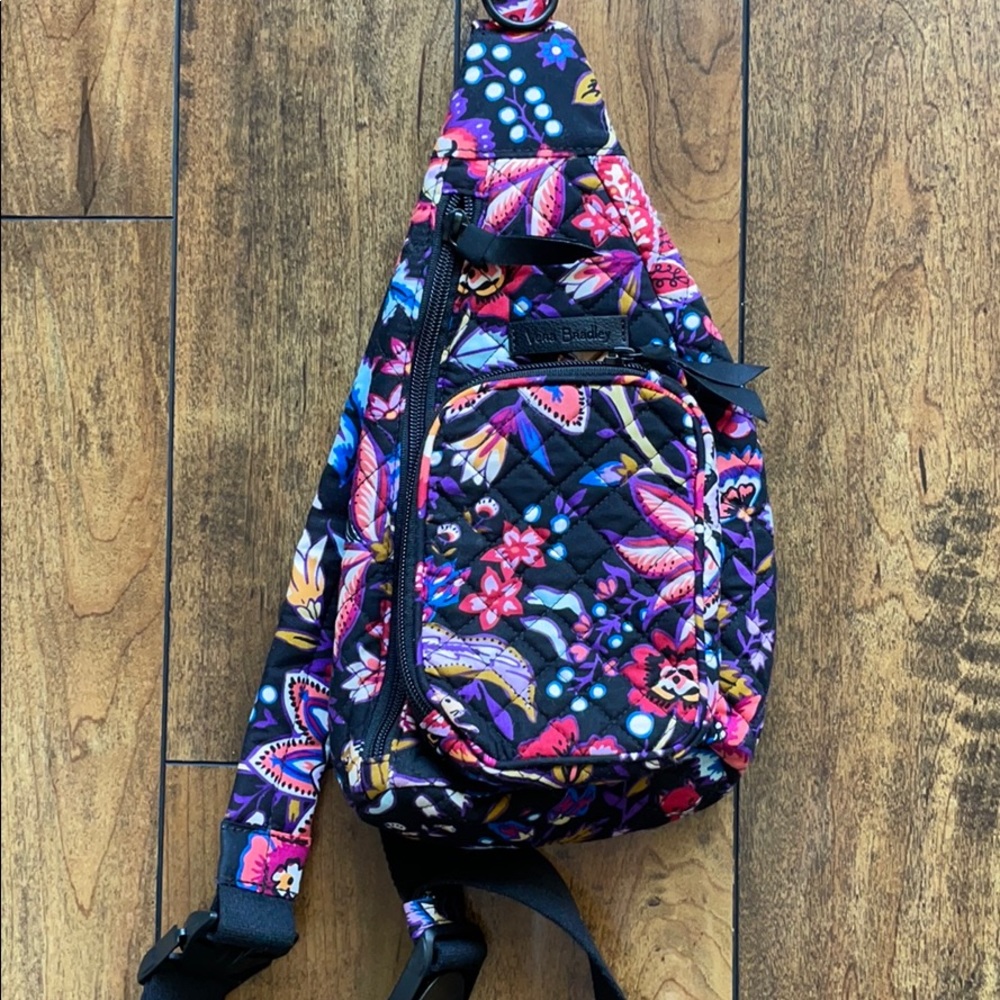 Vera Bradley Mini Sling Backpack (Foxwood)